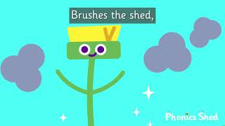 Phonics Shed - Songs - sh Blush the Brush