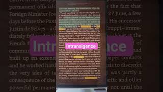 #영어공부 #원서읽기 #영어단어 #고급영어 #Sleepwalkers #worldwarI #booktok #1차세계대전 #history  #intransigence
