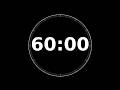1時間(60分)タイマー 残り時間が見える ビジュアルタイマー・60 Minute Visual Timer