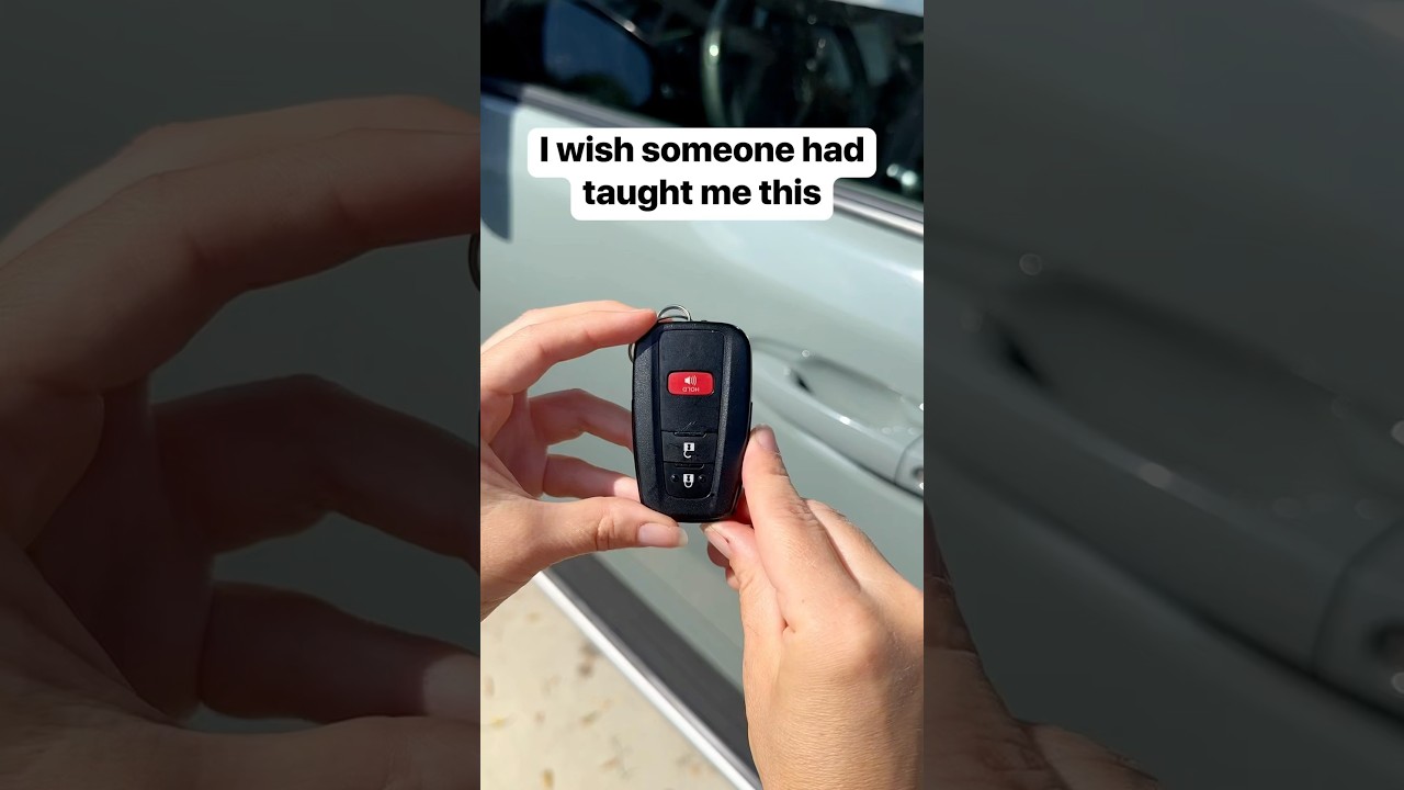 There’s a manual key inside of the car fob 
