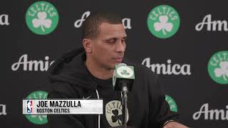 Joe Mazzulla coach of Celtics postgame interview 12 12 2024