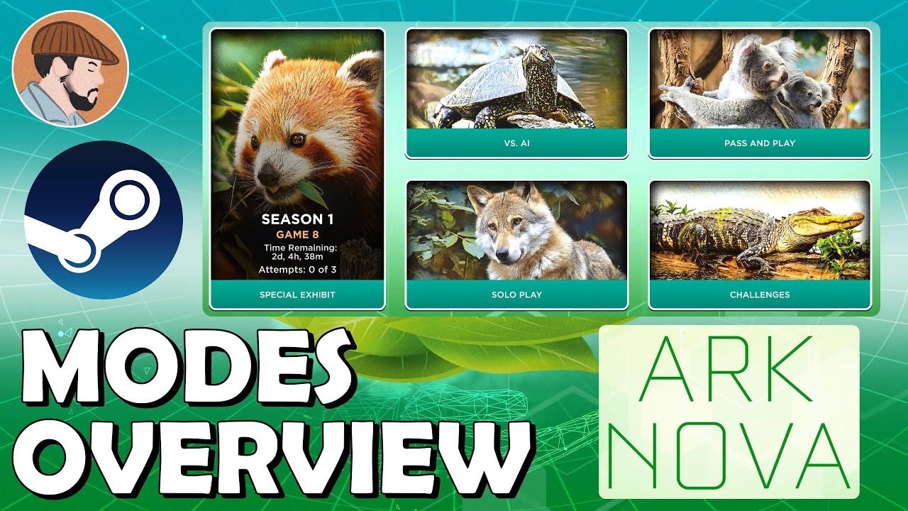 ARK NOVA Digital | Solo and Online Modes Overview - YouTube
