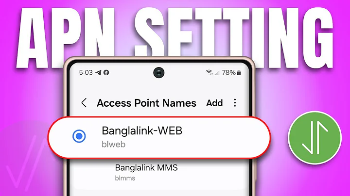 How to Manually Add Data Settings on Samsung | Set APN in Samsung