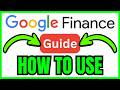 How To USE Google Finance (QUICK &amp; EASY) 2026