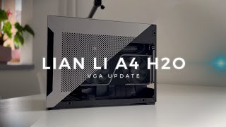 Lian Li A4 H2O VGA Update (RTX 3070 Founders Edition) Best ITX PC Case.