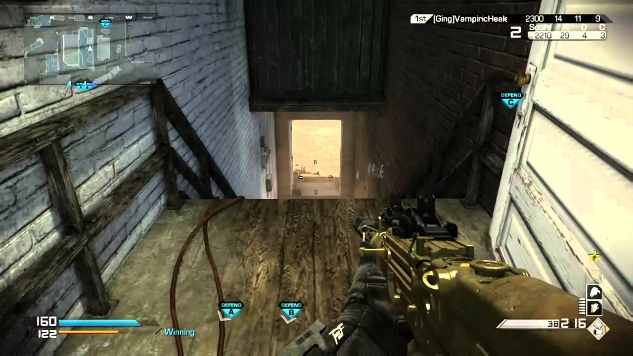 COD : Ghosts defensive KEM strike (GOLD MTAR)