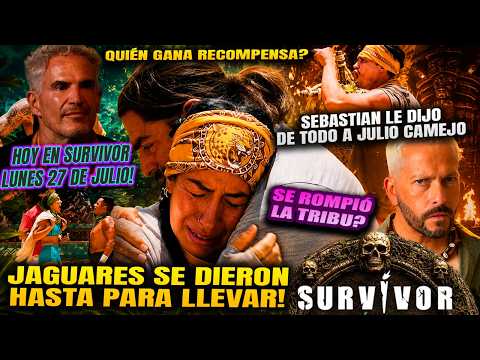 HOY EN SURVIVOR🔥 SEBASTIAN LE GRITA DE TODO A CAMEJO!! QUEIN GANA RECOMPENSA?