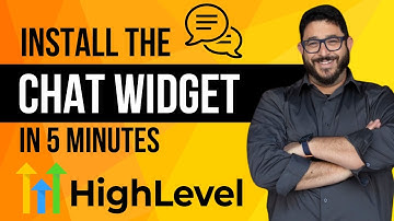 How To Create and Install a Live Chat Widget with High Level