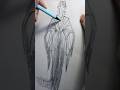 Дизайн одежды для фэнтези героя #shorts #art #искусство #fashiondesigner #sketch
