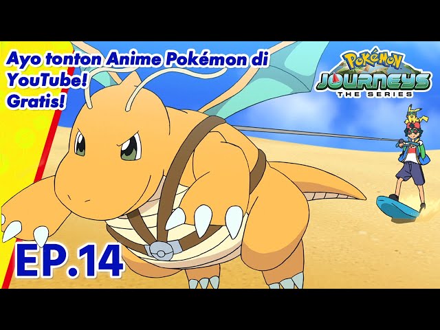 Pokémon Journeys: The Series | EP14 Raid Battle Di Peninggalan Kuno | Pokémon Indonesia class=