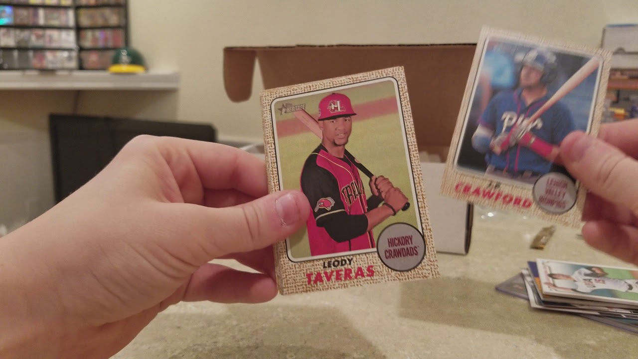 December Baseball Card Crate YouTube