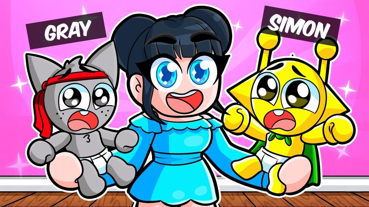 Me CONVIERTO en MAMÁ KPOPER de SPRUNKIS en Who's Your Daddy!