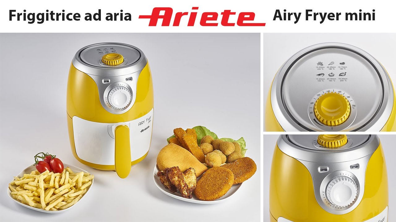 Recensione friggitrice ad aria Ariete airy fryer 4615 mini 
