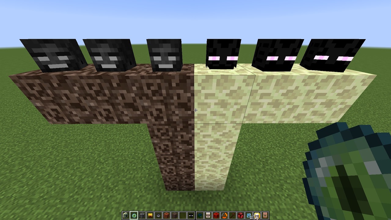 what if you create an Enderman Wither Storm Boss in MINECRAFT - YouTube