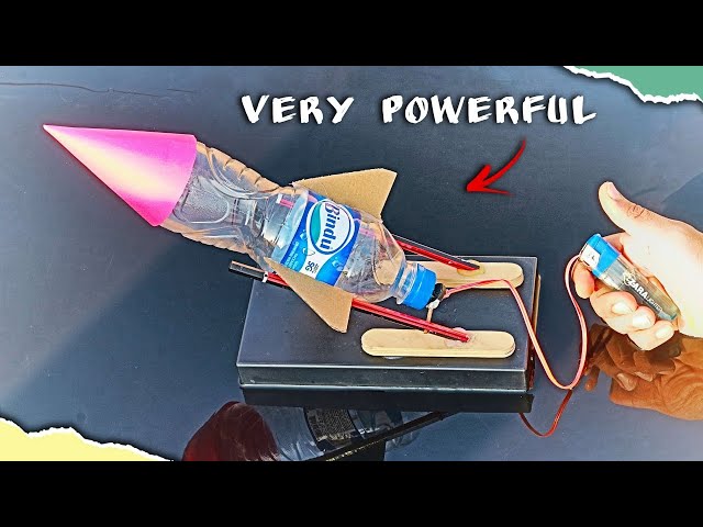 Build a Bottle Rocket So Powerful It Will Shock You! class=