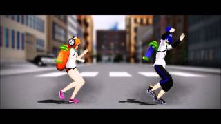 Mmd X Splatoon Romantic Love