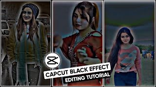 TikTok New Trending Black Effect Video Editing In Capcut || HDR Black Effect Editing Capcut