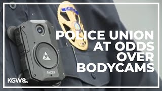 Portland releases details of dispute with police union over body cameras