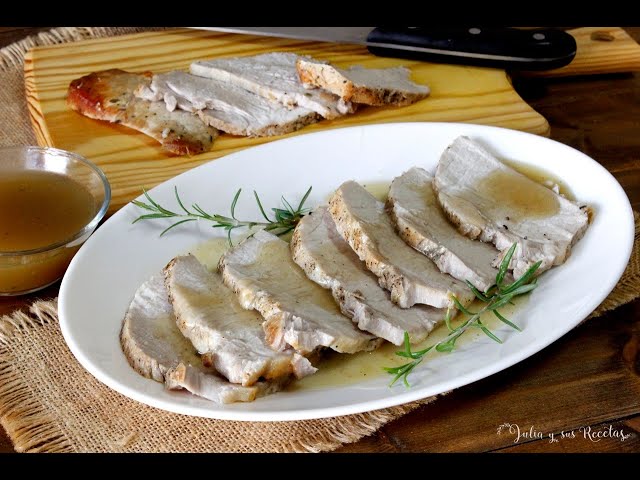 Filete De Lomo Rostizado Con Ajo Y Finas Hierbas