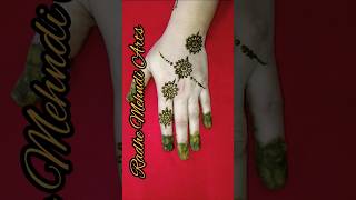 easy mehndi design #back hand mehndi design #radhakrishna #henna #makeuptutorial