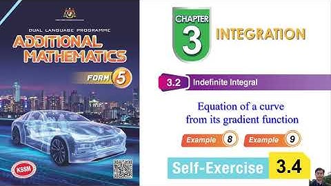 Self Exercise 3.4 - AddMath Form 5 Chapter 3