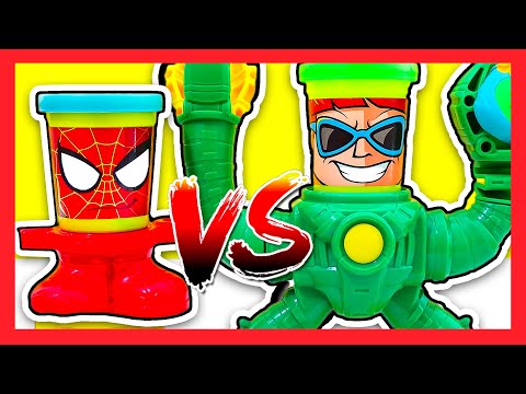 Set Pâte à modeler Play-Doh Marvel Spider-man VS Docteur Octopus