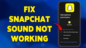 How To Fix Snapchat Sound Not Working | Resolve Snapchat Audio Error 2025
