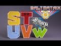 Mech Clan Transforming English Letters: S T U V W