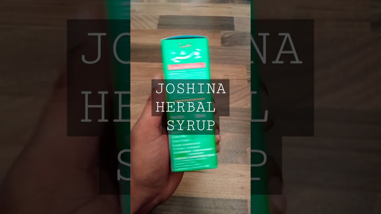 JOSHINA SYRUP, IT'S USE TO BE,COUGH ,COLD ,AND ITCHY THROAT