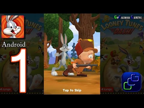 Looney Tunes Dash Android Walkthrough - Gameplay Part 1 - Episode 1: Wabbit Season