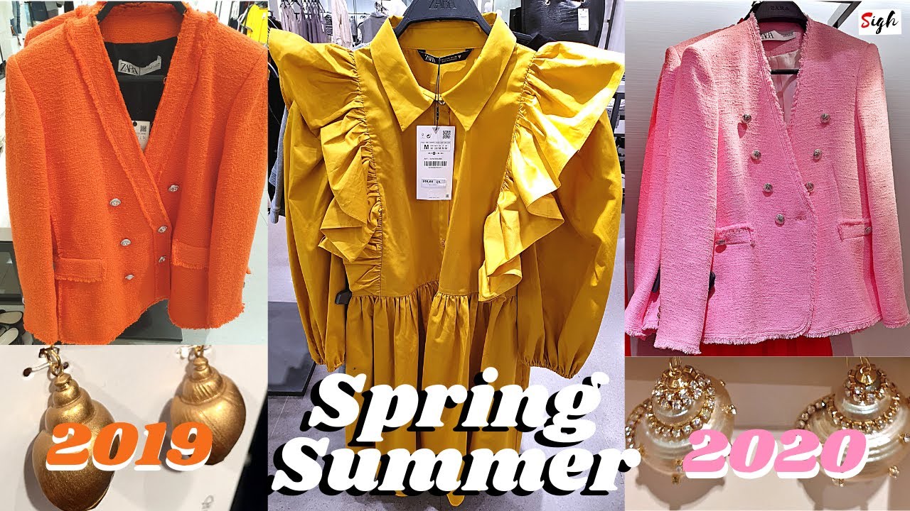 ZARA Spring Summer 2020 VS  Zara 