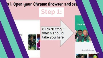 Adding Bitmoji Extension to Chrome