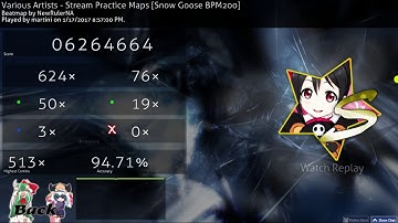 Various Artists - Stream Practice Maps [Snow Goose Bpm 200] S