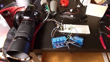 camera arduino shutter control