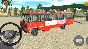 Indian Sleeper Bus Simulator | Passanger Pickup Bus Driving Game - Gadi Game - Android Gameplay |