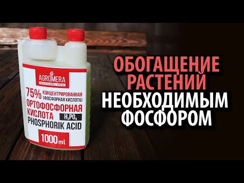 Ортофосфорная кислота АГРОМЕРА 1л 💖 Обогатит растение необходимым фосфором!