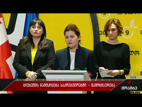 ბიუჯეტის დამტკიცება საკრებულოებში - გამოხმაურება