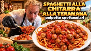 Spaghetti alla chitarra alla Teramana,le PALLETTE che creano dipendenza!