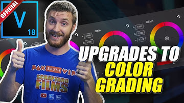 NEW Color Grading Panel Improvements In VEGAS Pro 18 👨‍🏫 VEGAS Tutorial #112