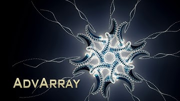 3ds Max Parametric AdvArray Modifier