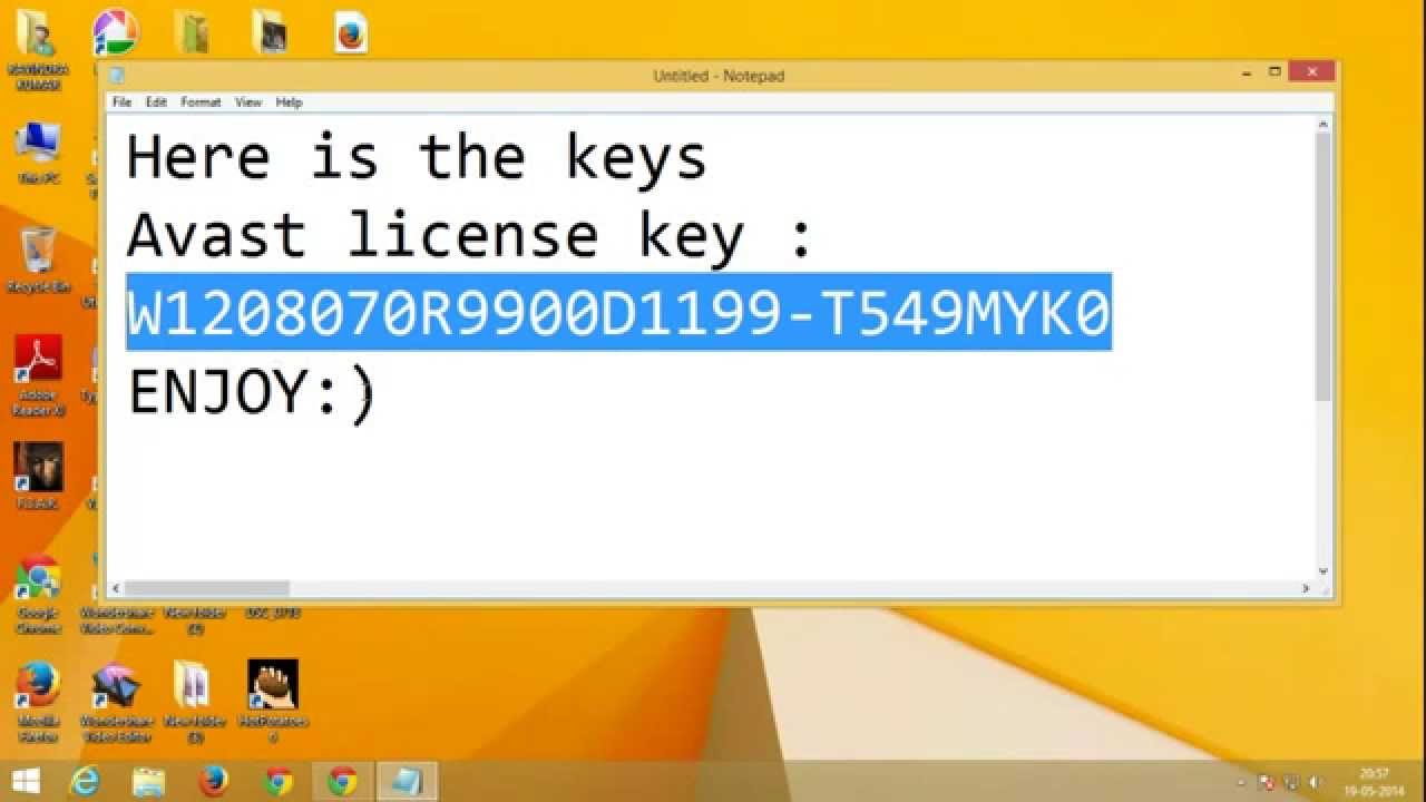 avast keygen activation code