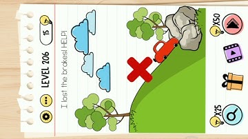 Brain Test Level 206 || I Lost The Bakes! HELP!