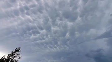 Amazing Weather Video - Mammatus Clouds Over Lake Huron