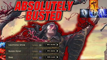 Bleed Blood Mage One shot bosses & maps - Probably best build in Dawn of the Hunt