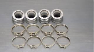 CB750FZ RC04 純正 インシュレーターはこんな感じです。