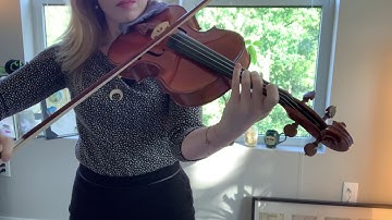 B Melodic Minor Scale Viola Tutorial