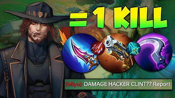 TRY THIS NEW CLINT 1 HIT BUILD 2025! ( recommended build! ) 100% BROKEN | Mobile legends