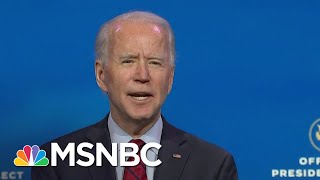 Biden Asks Americans To Wear Masks During His First 100 Days | MSNBC