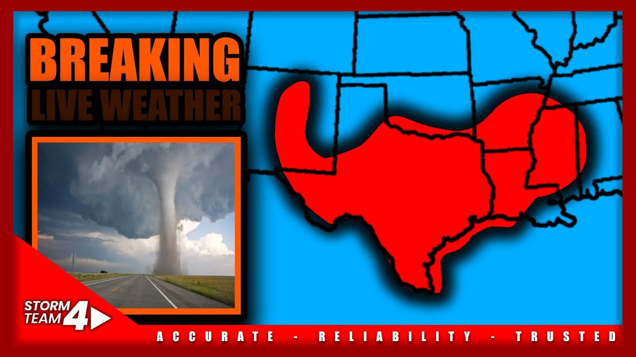 🔴LIVE- Severe weather Coverage with Storm chaser the Ground-Live ...