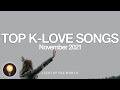 Top klove songs  november 2021  light of the world